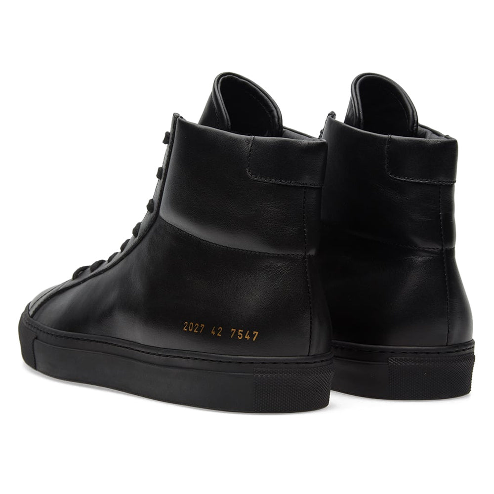 Common Projects Original Achilles High Black Leather 2027-7547 — image 3