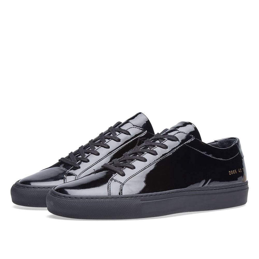 Woman by Common Projects Original Achilles Low Patent Black Patent 3793-7547 — image 1