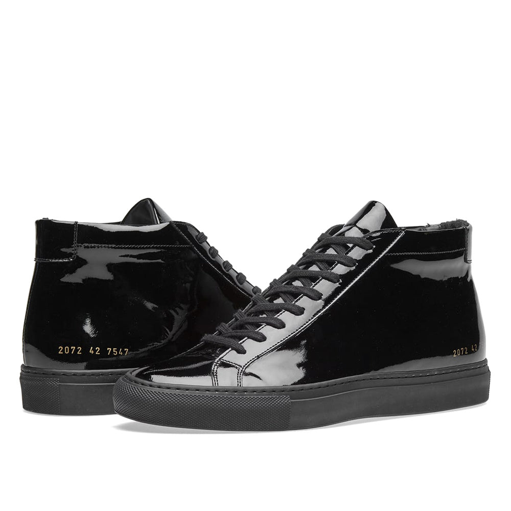 Woman by Common Projects Original Achilles Mid Patent Black Patent 3794-7547 — image 7