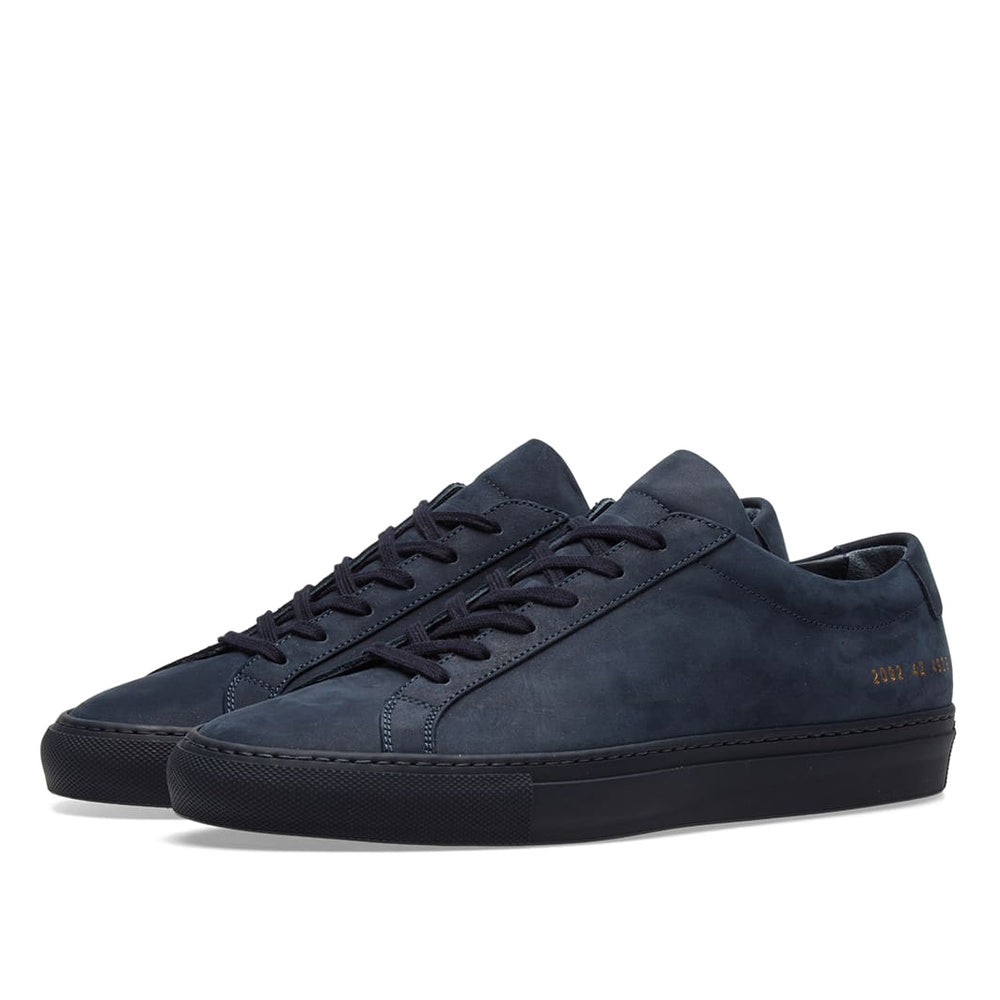Woman by Common Projects Original Achilles Low Nubuck Navy Nubuck 3815-4928 — image 1