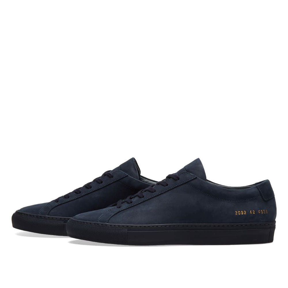 Woman by Common Projects Original Achilles Low Nubuck Navy Nubuck 3815-4928 — image 2