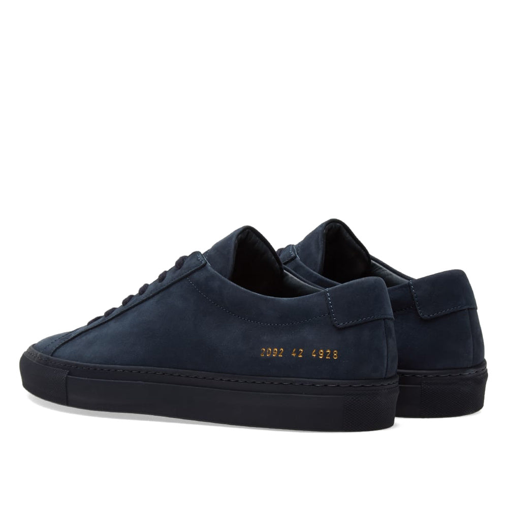 Woman by Common Projects Original Achilles Low Nubuck Navy Nubuck 3815-4928 — image 3