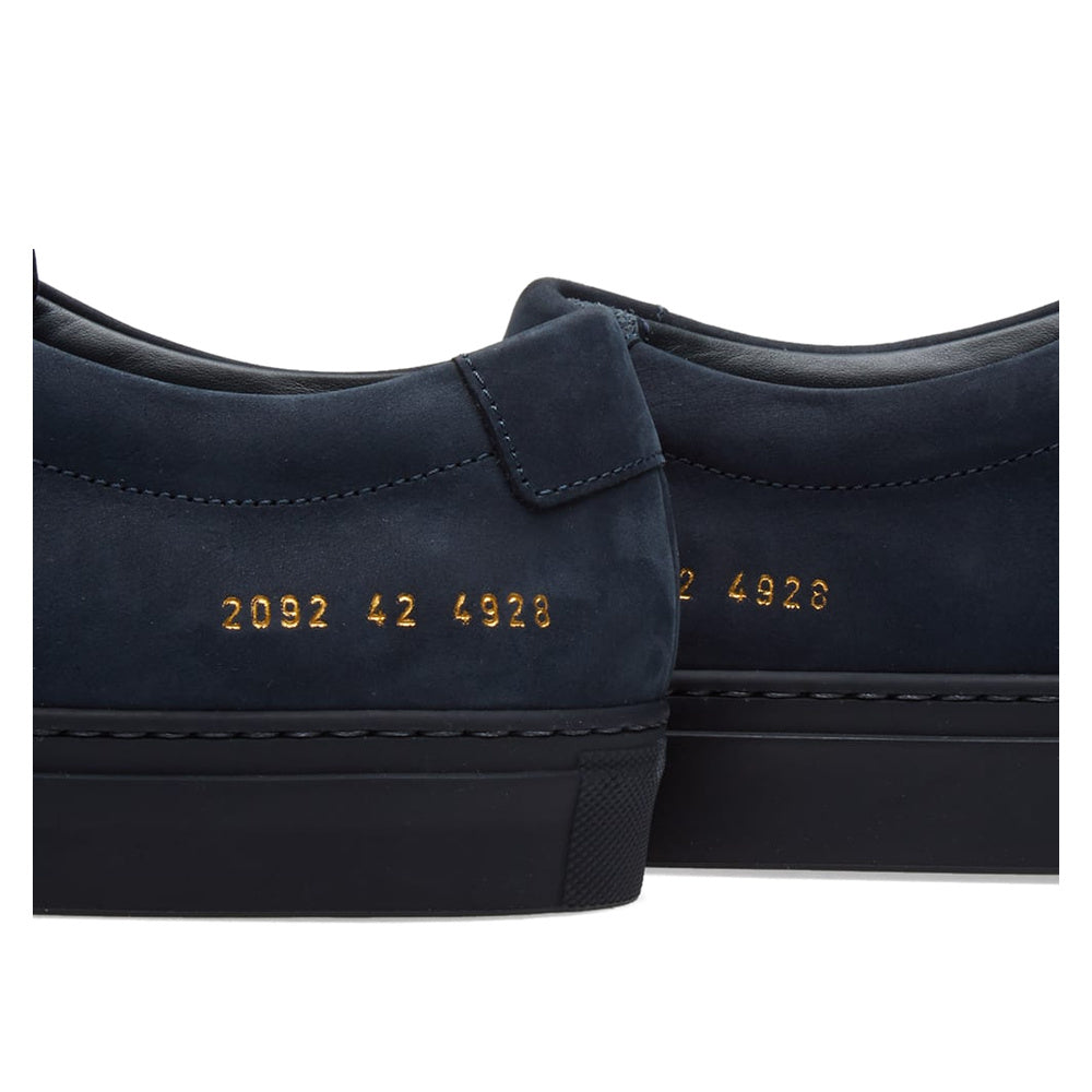 Woman by Common Projects Original Achilles Low Nubuck Navy Nubuck 3815-4928 — image 5