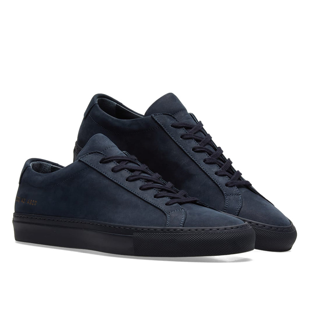 Woman by Common Projects Original Achilles Low Nubuck Navy Nubuck 3815-4928 — image 7