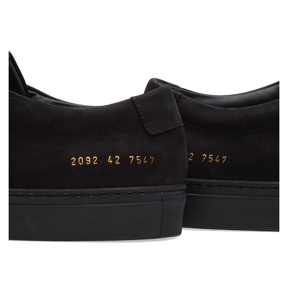 Woman by Common Projects Original Achilles Low Nubuck Black Nubuck 3815-7547 — image 5