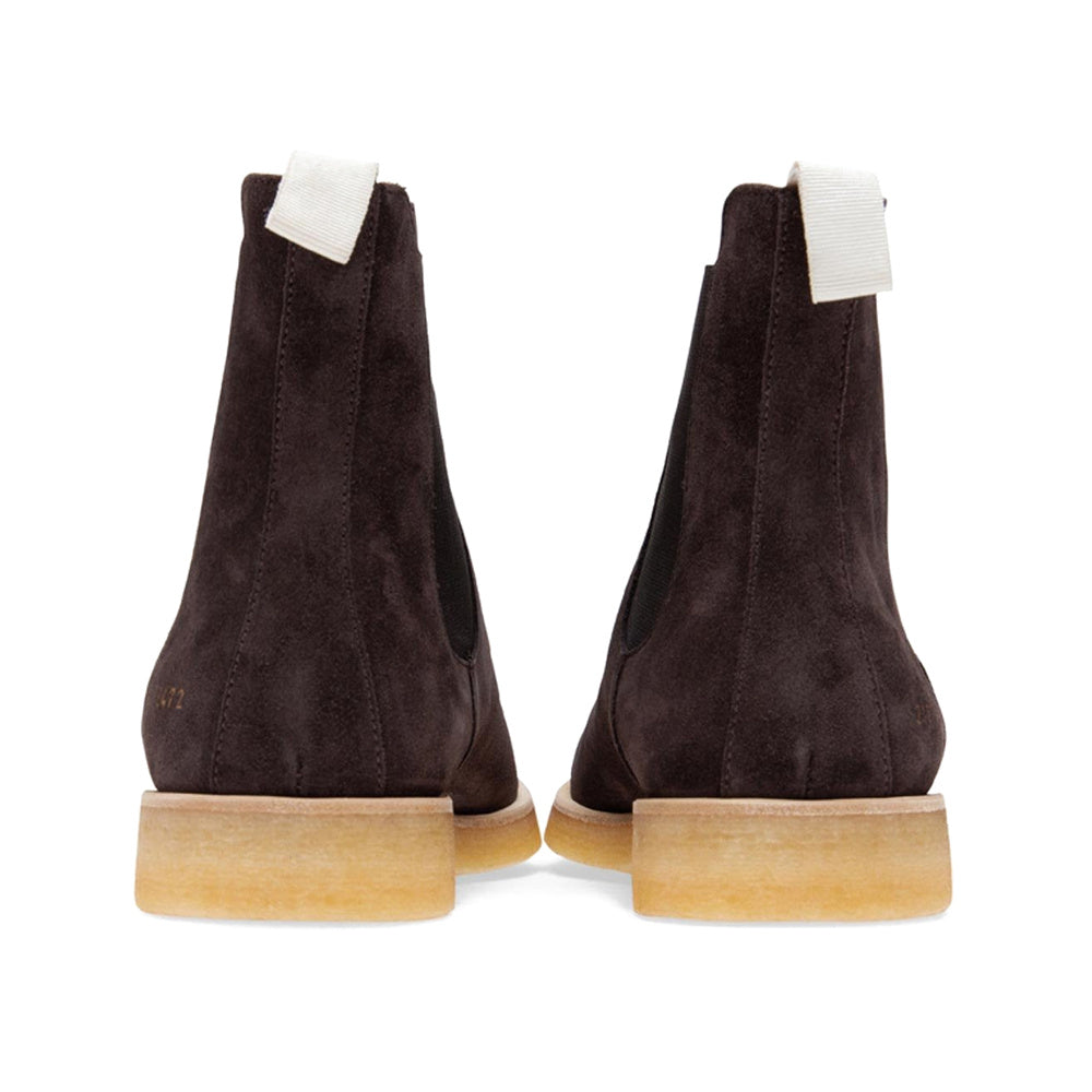 Woman by Common Projects Chelsea Boot Dark Brown Suede 3870-5472 — image 4