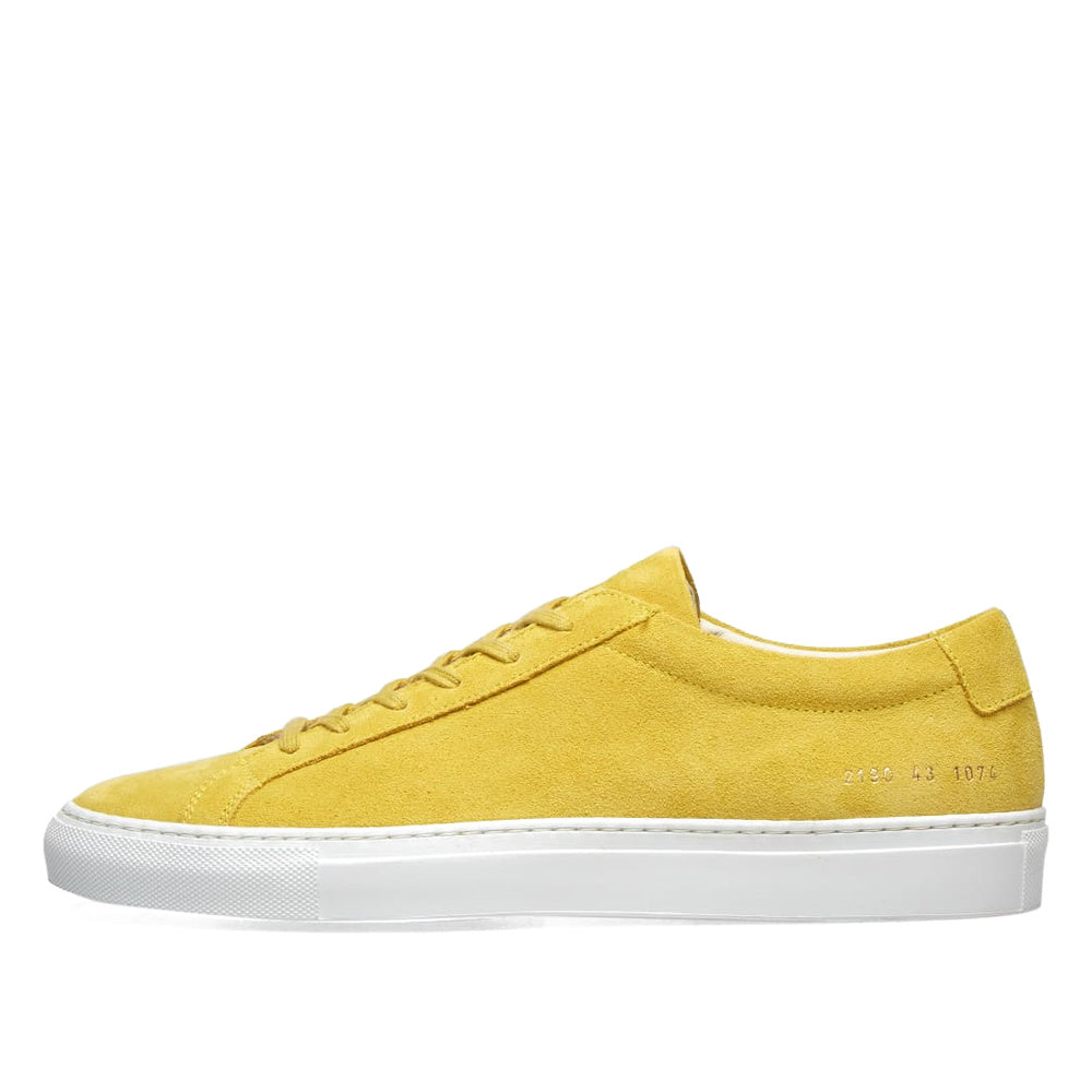 Woman by Common Projects Original Achilles Low Suede Yellow Suede 3883-1074 — image 2