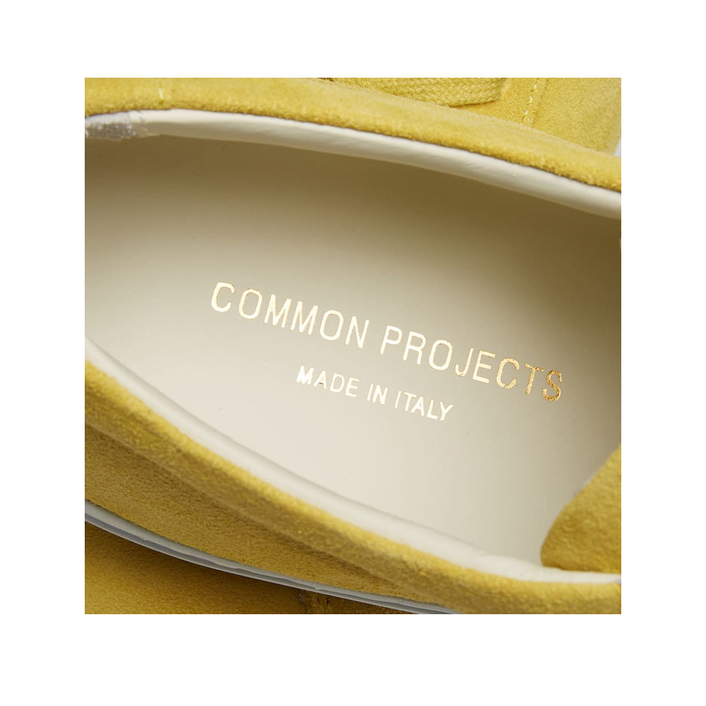 Woman by Common Projects Original Achilles Low Suede Yellow Suede 3883-1074 — image 4