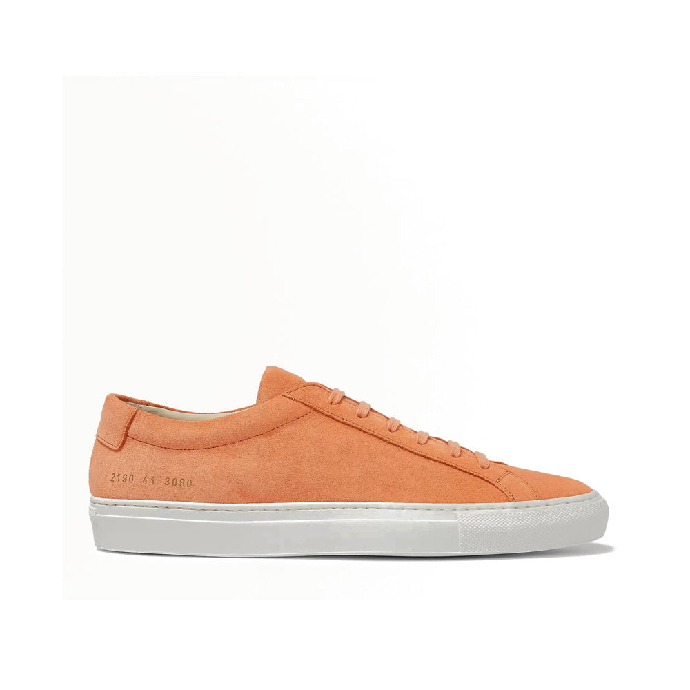 Woman by Common Projects Original Achilles Low Suede Orange Suede 3883-3080 — image 2