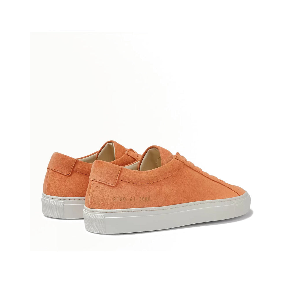 Woman by Common Projects Original Achilles Low Suede Orange Suede 3883-3080 — image 4