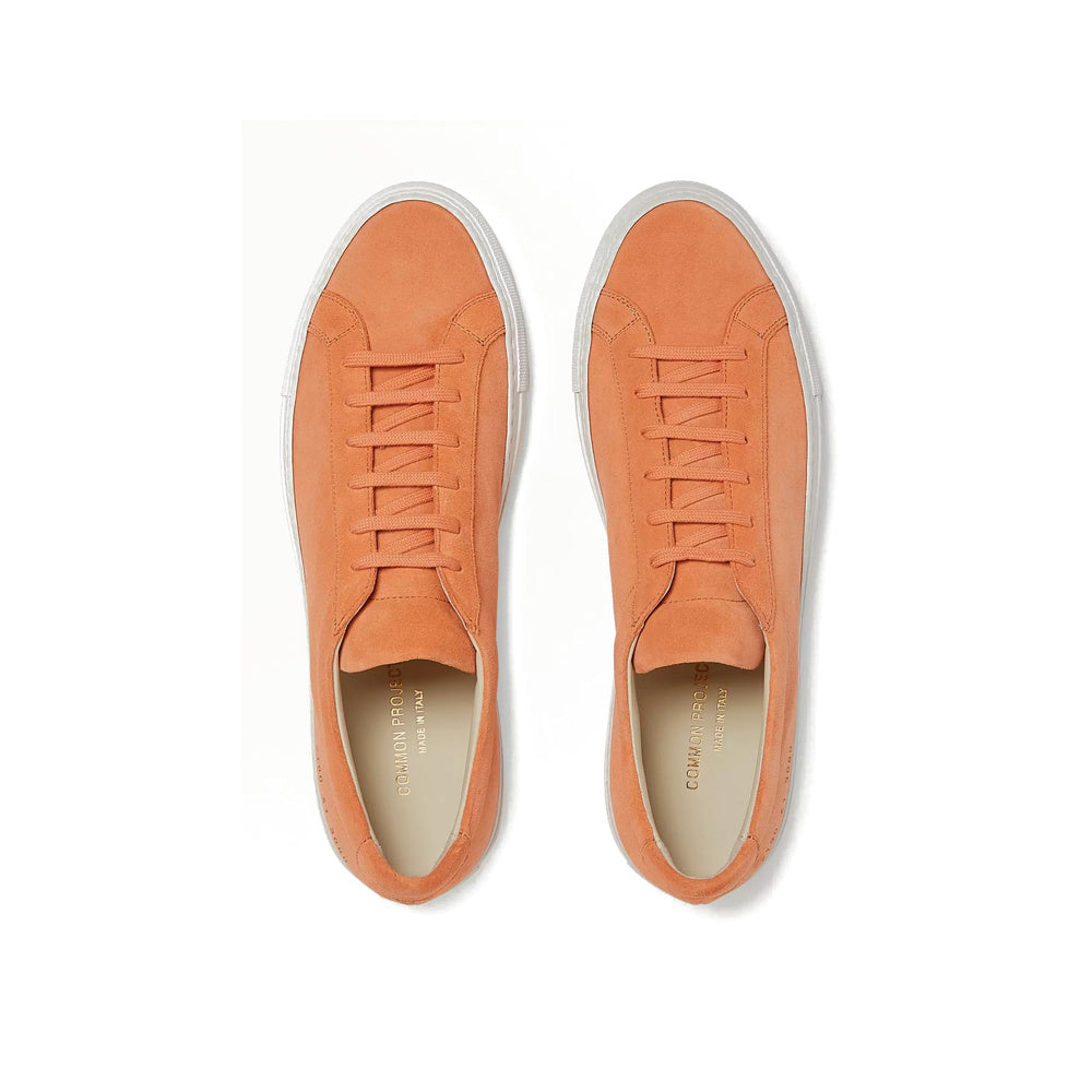 Woman by Common Projects Original Achilles Low Suede Orange Suede 3883-3080 — image 7