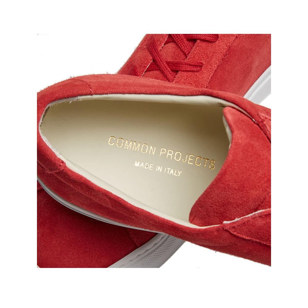 Woman by Common Projects Original Achilles Low Suede Red Suede 3883-3533 — image 6