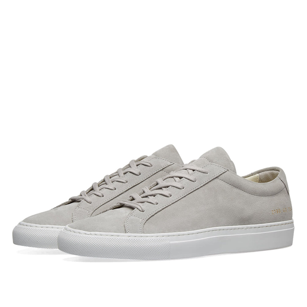 Woman by Common Projects Original Achilles Low Suede Grey Suede 3883-7543 — image 1