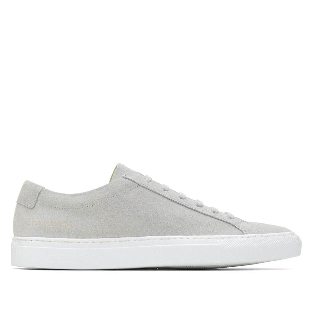 Woman by Common Projects Original Achilles Low Suede Grey Suede 3883-7543 — image 7