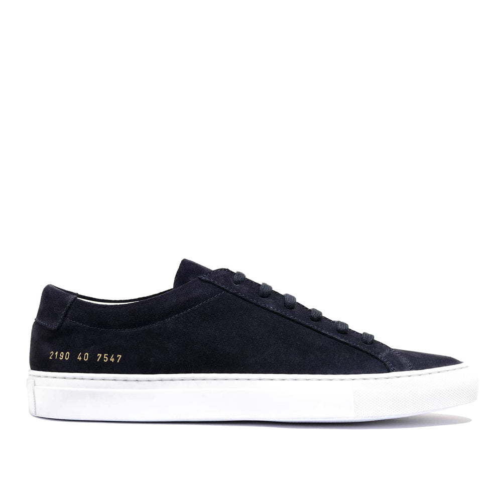 Woman by Common Projects Original Achilles Low Suede Black Suede 3883-7547 — image 2