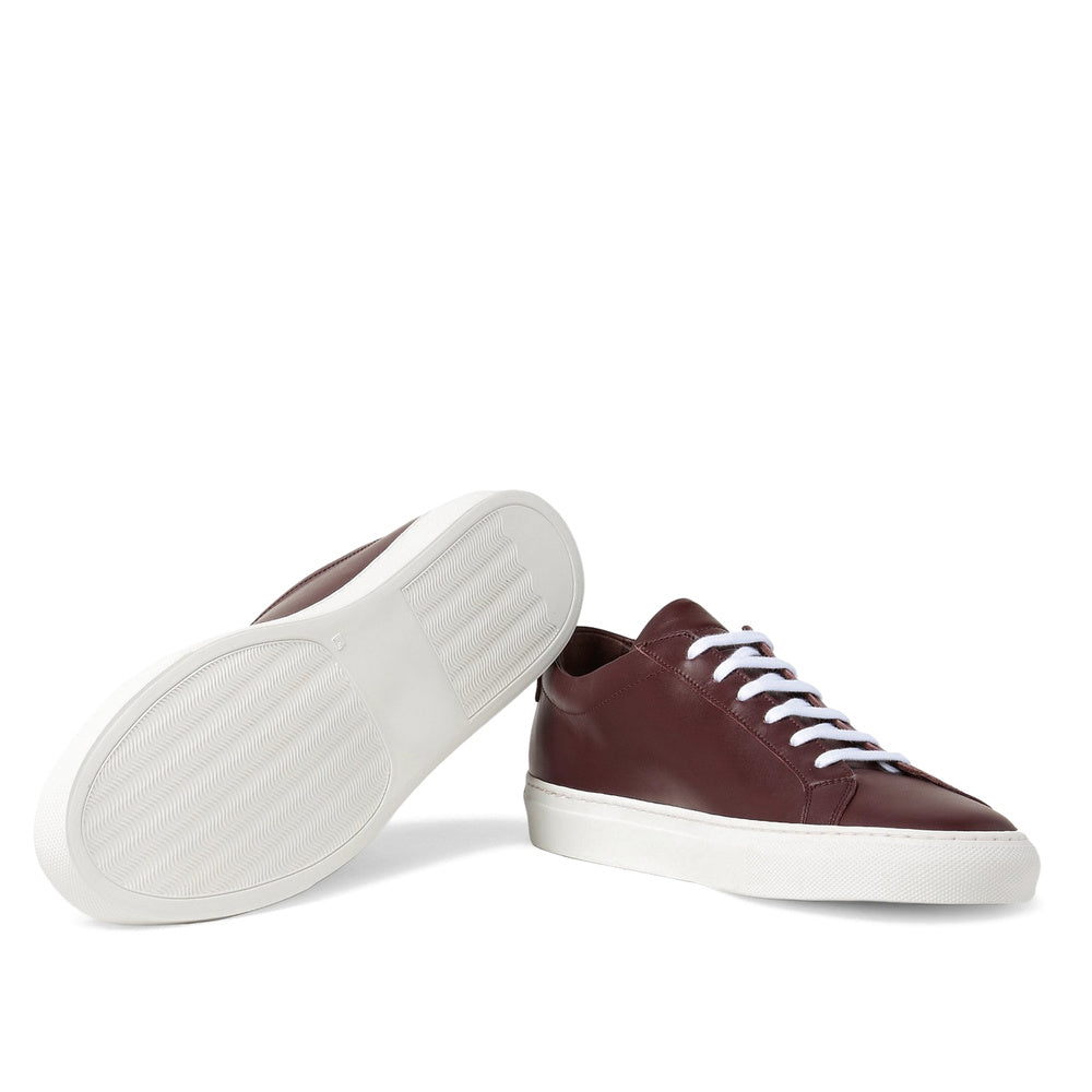 Woman by Common Projects Contrast Sole Low Bordeaux & White 6017-3497 — image 3