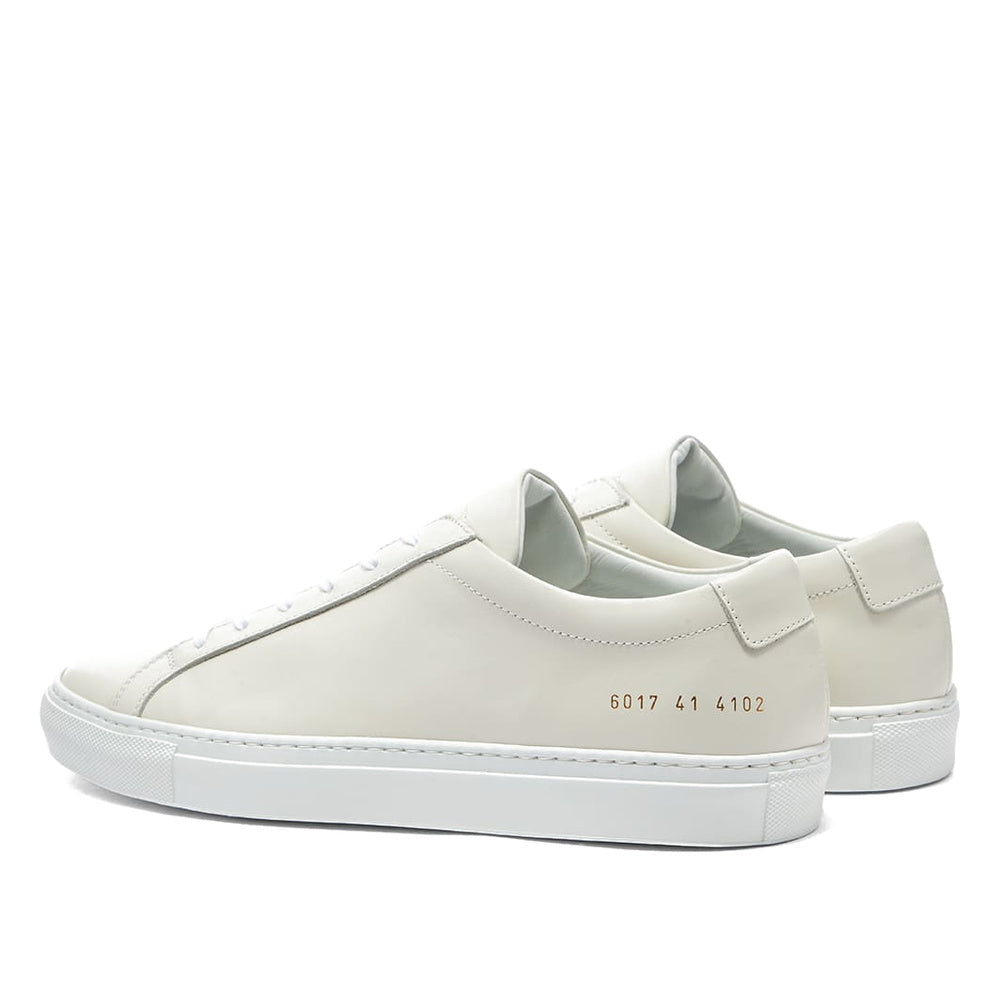 Woman by Common Projects Contrast Sole Low Beige & White 6017-4102 — image 3