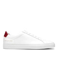 Common Projects Achilles Retro Low White & Burgundy 2257-0536 — image 1