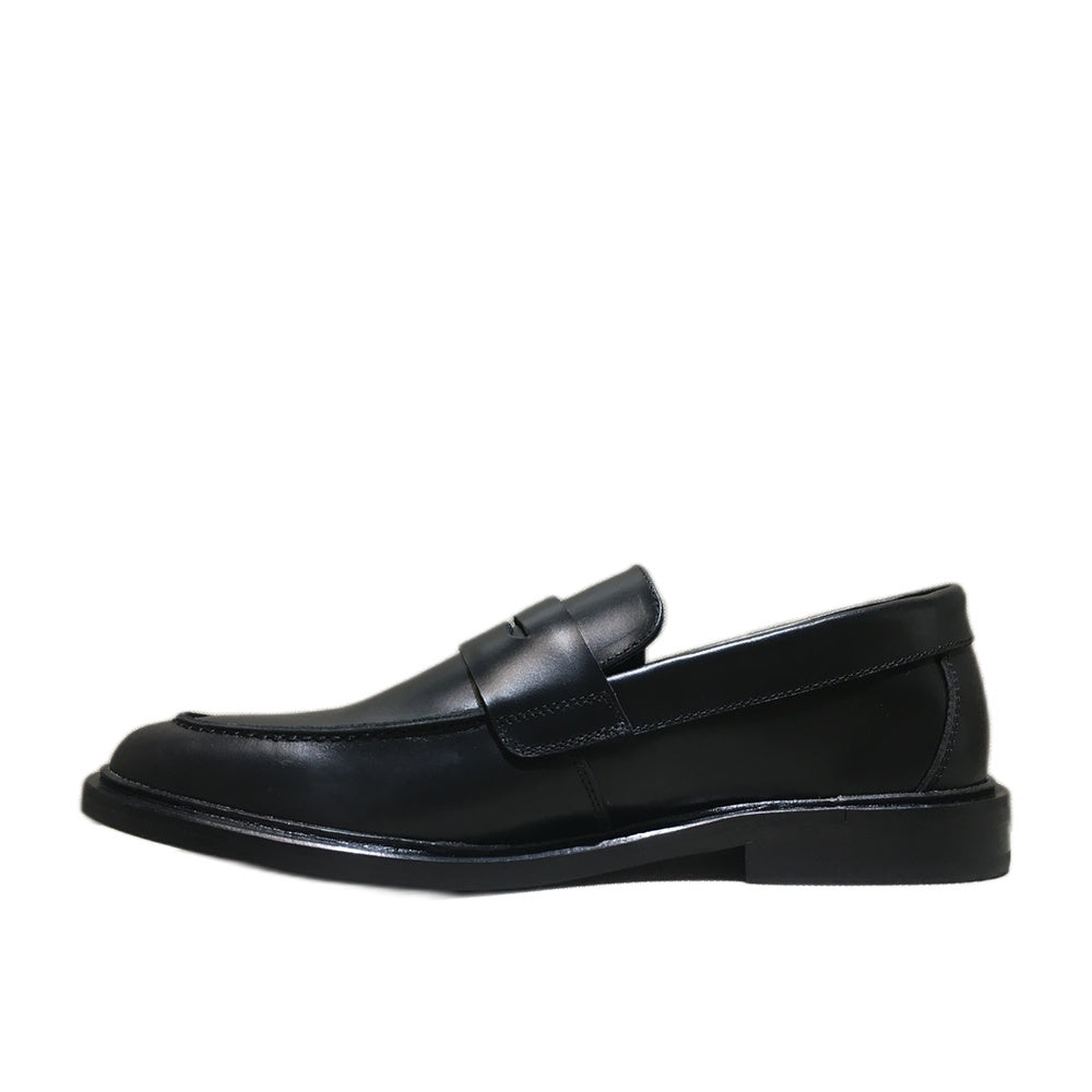 Common Projects Leather Loafers Black Waxed Leather 2306-7547 — image 1