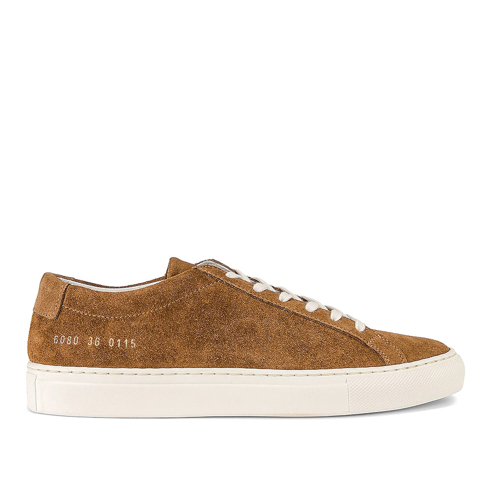 Woman by Common Projects Original Achilles Low Suede Tobacco Suede 6080-0115 — image 2