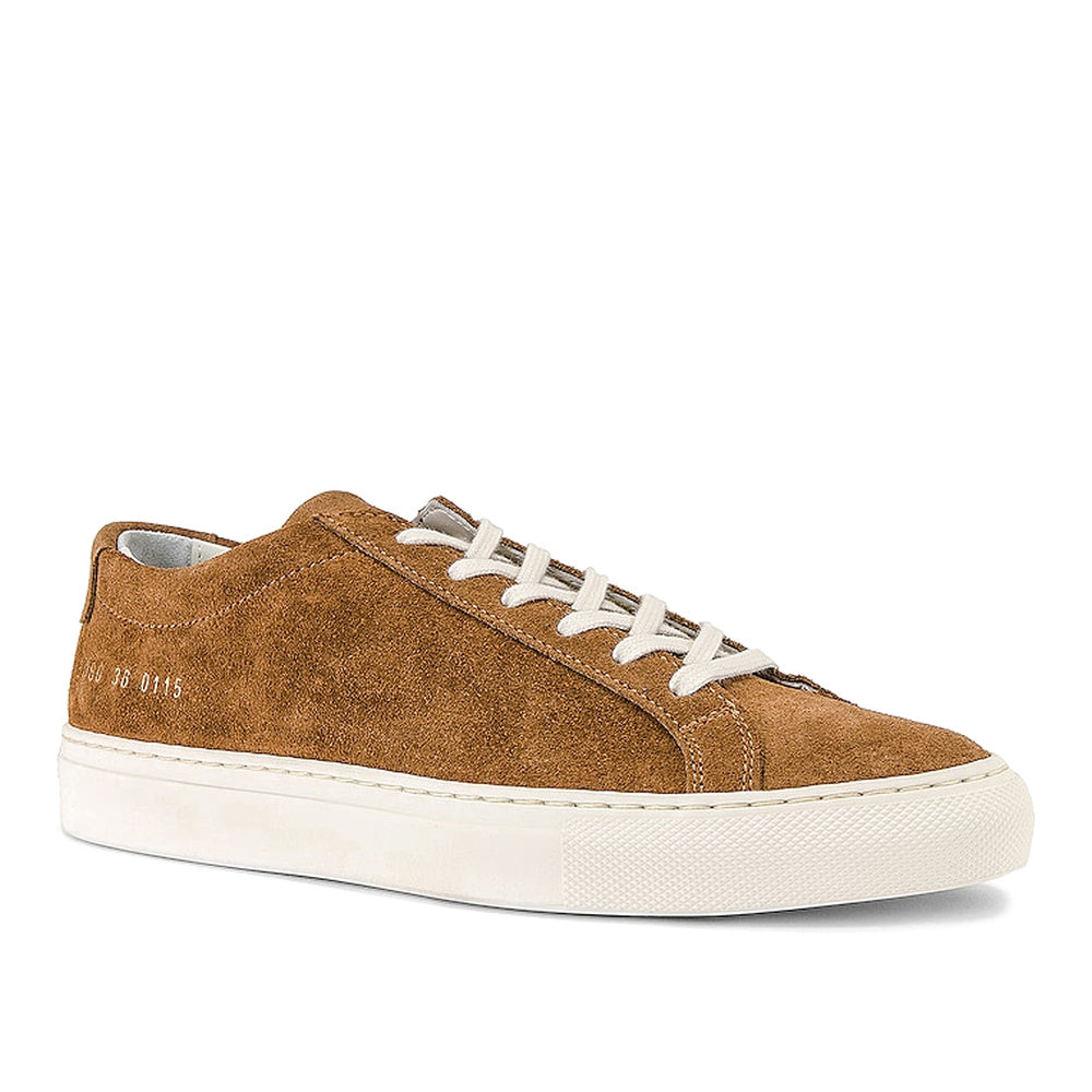 Woman by Common Projects Original Achilles Low Suede Tobacco Suede 6080-0115 — image 3