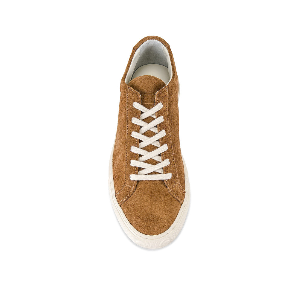 Woman by Common Projects Original Achilles Low Suede Tobacco Suede 6080-0115 — image 5