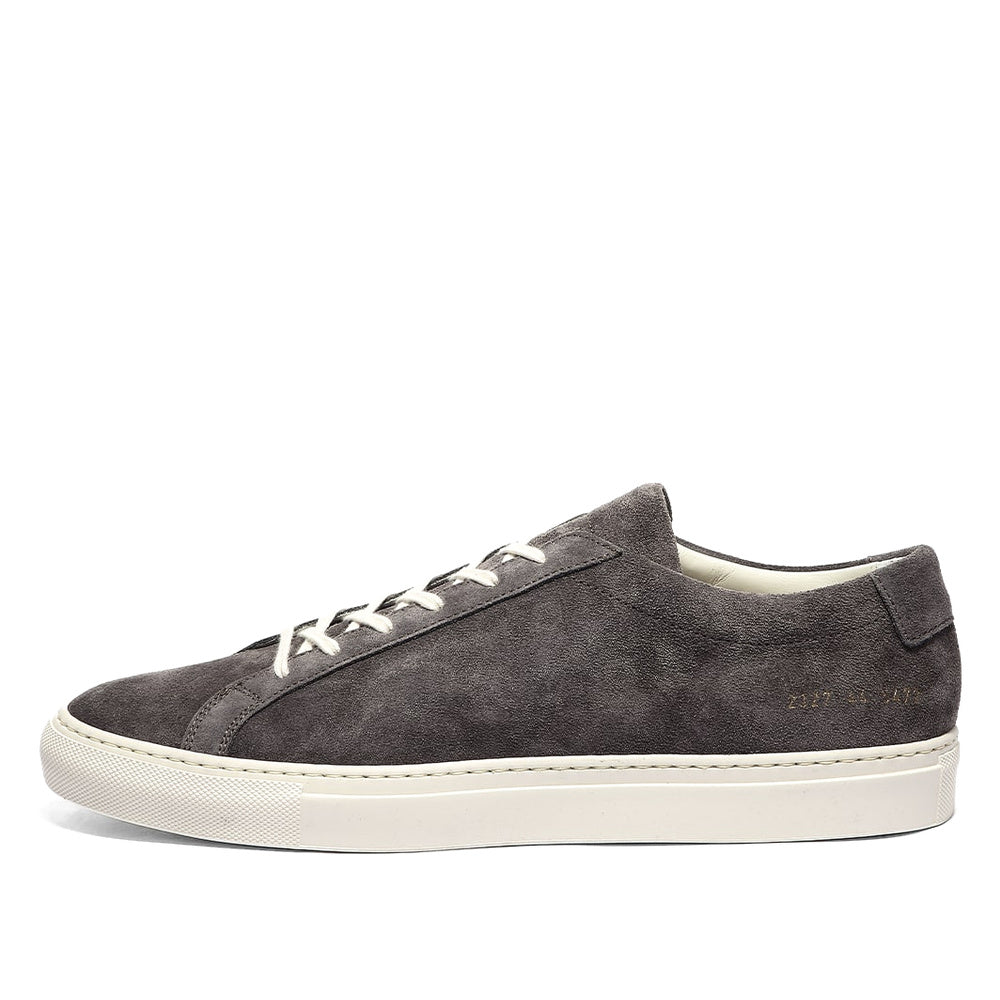 Woman by Common Projects Original Achilles Low Suede Charcoal Suede 6080-0514 — image 2