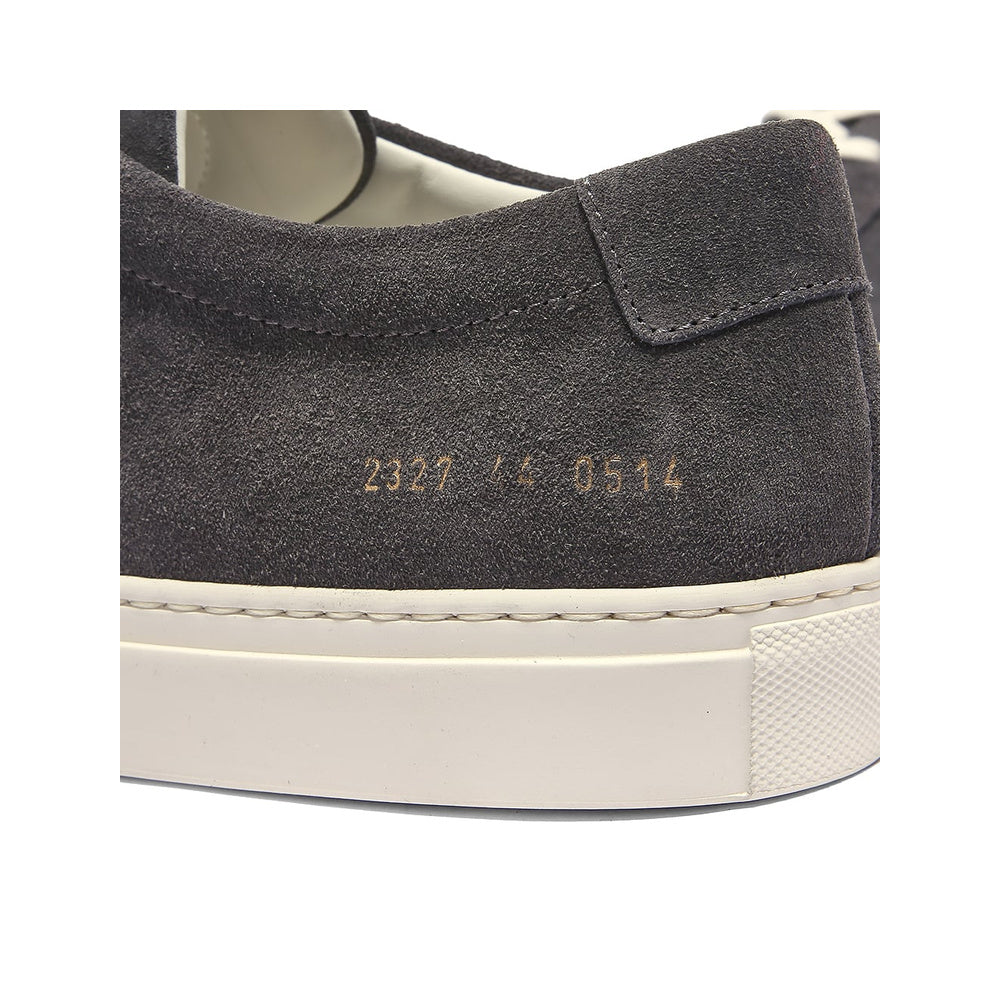 Woman by Common Projects Original Achilles Low Suede Charcoal Suede 6080-0514 — image 4
