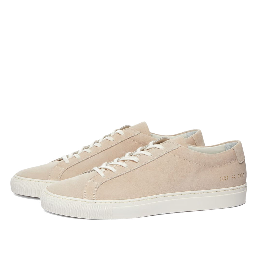 Woman by Common Projects Original Achilles Low Suede Nude Suede 6080-0659 — image 1