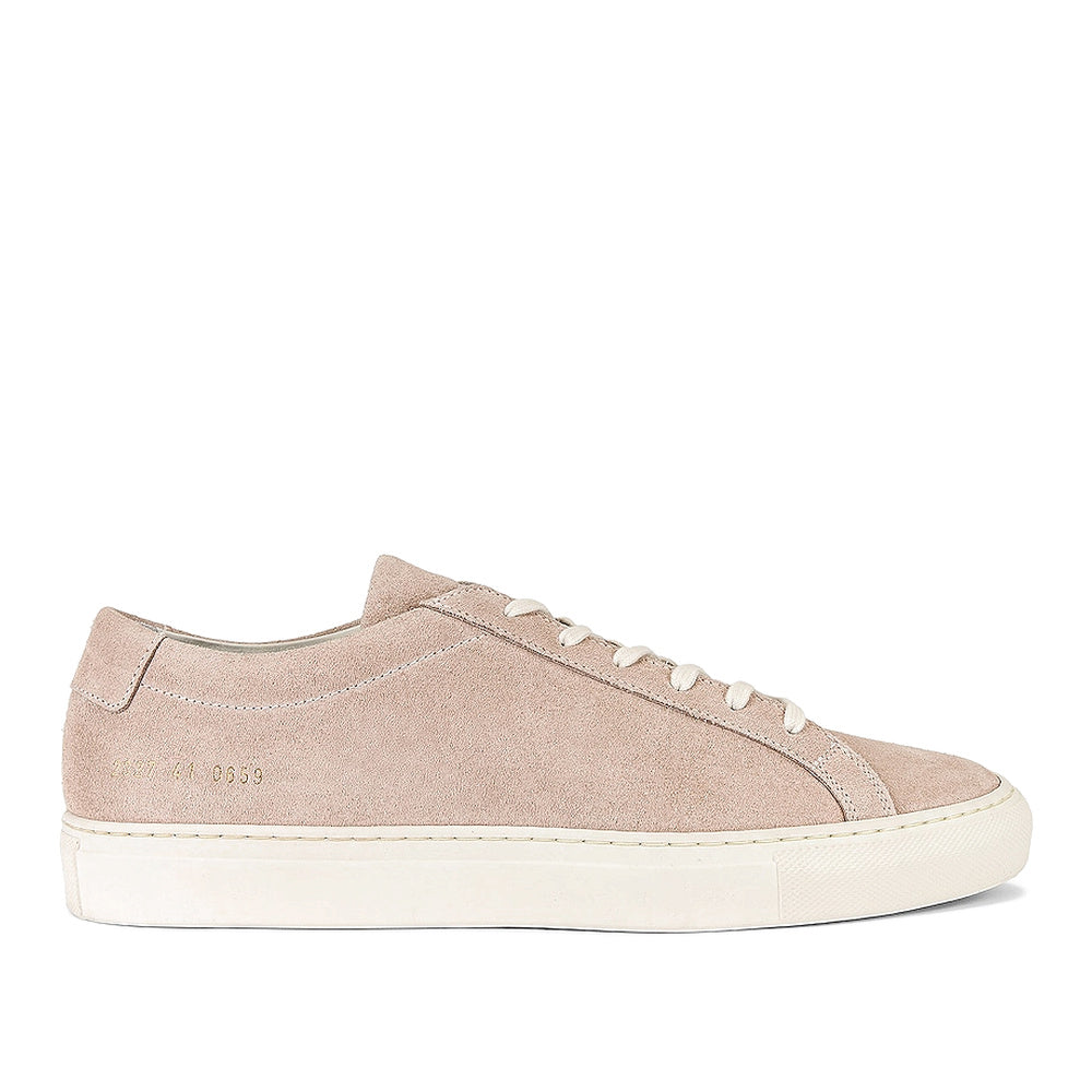 Woman by Common Projects Original Achilles Low Suede Nude Suede 6080-0659 — image 7