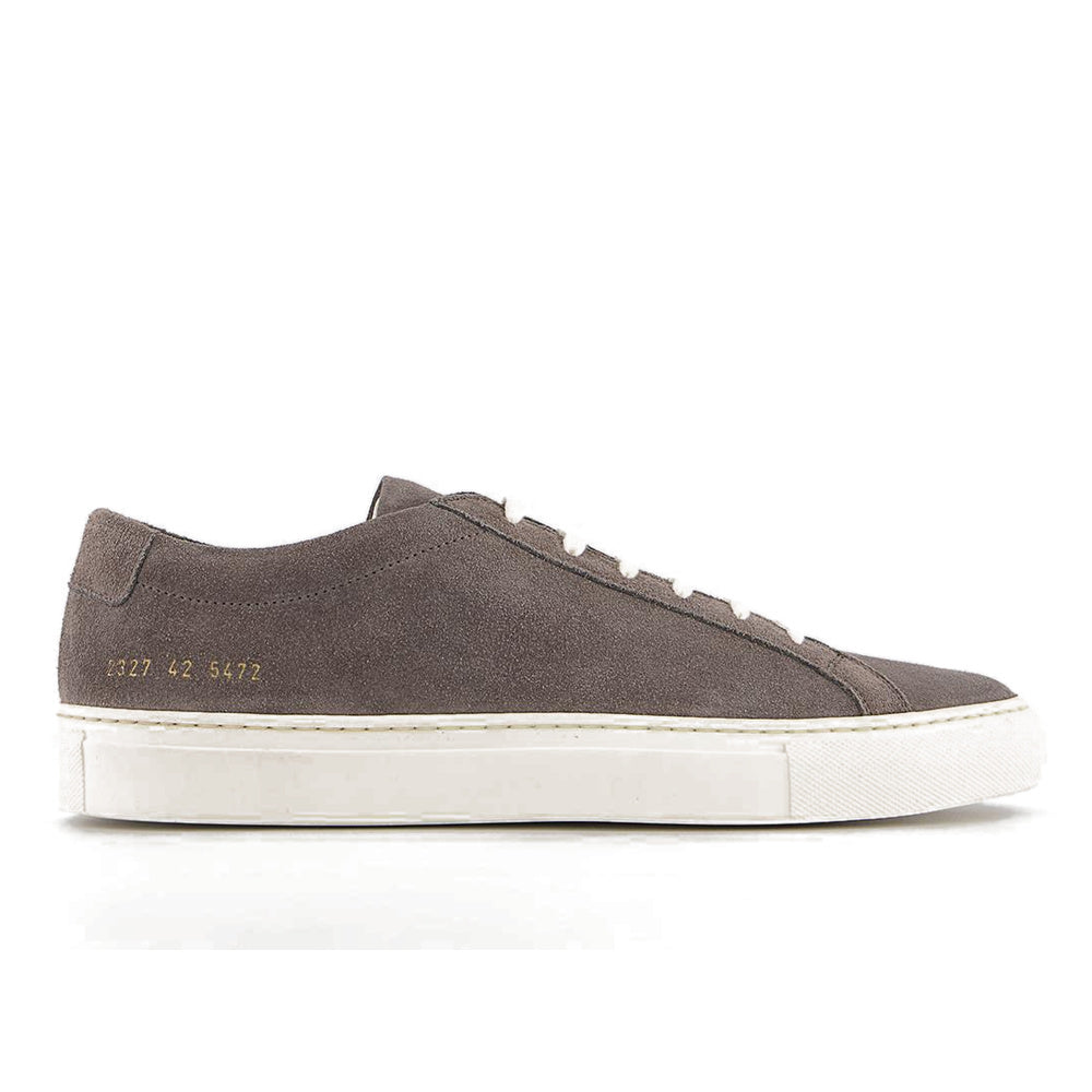 Woman by Common Projects Original Achilles Low Suede Dark Grey Suede 6080-5472 — image 2
