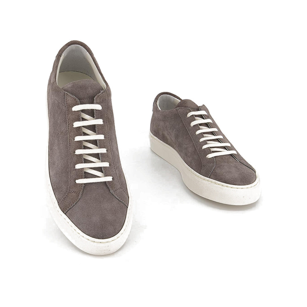Woman by Common Projects Original Achilles Low Suede Dark Grey Suede 6080-5472 — image 3
