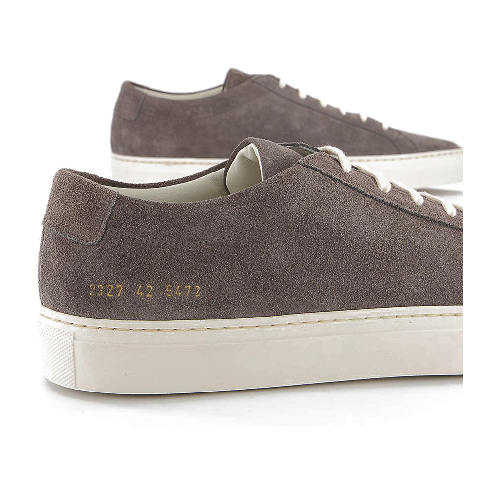 Woman by Common Projects Original Achilles Low Suede Dark Grey Suede 6080-5472 — image 4