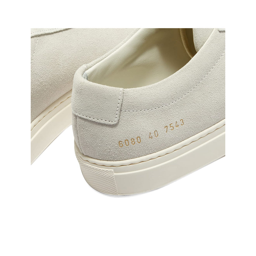 Woman by Common Projects Original Achilles Low Suede Light Grey Suede 6080-7543 — image 4