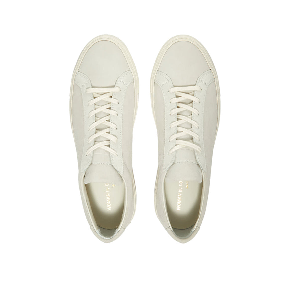 Woman by Common Projects Original Achilles Low Suede Light Grey Suede 6080-7543 — image 5