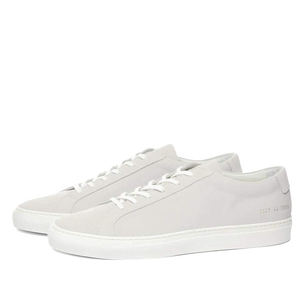 Woman by Common Projects Original Achilles Low Suede Light Grey Suede 6080-7543 — image 7
