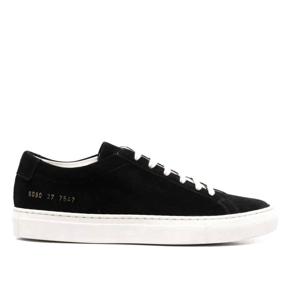 Woman by Common Projects Original Achilles Low Suede Black Suede 6080-7547 — image 2
