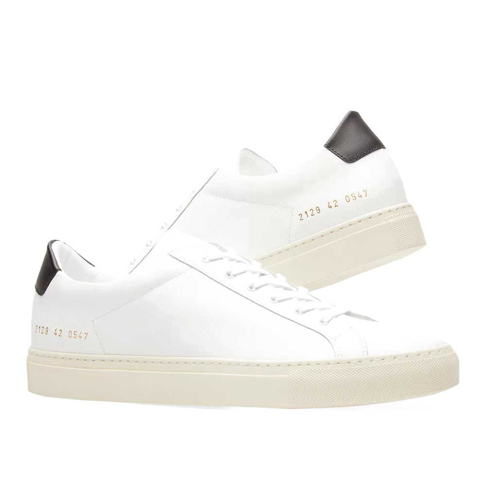 Common Projects Achilles Retro Low White & Black — image 7