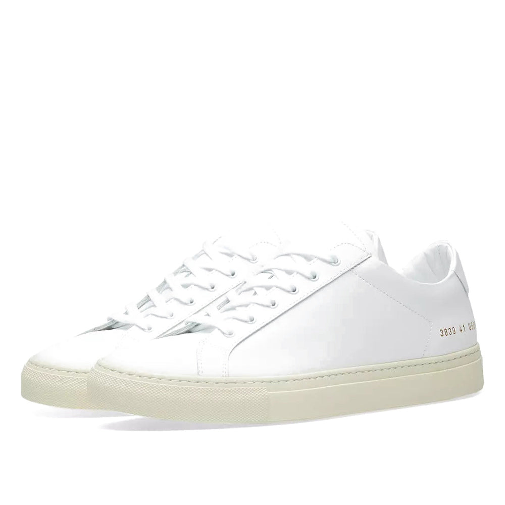 Woman by Common Projects Original Achilles Retro Low White & White — image 2
