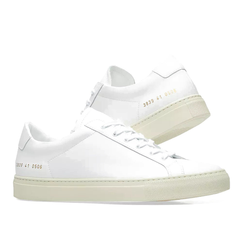 Woman by Common Projects Original Achilles Retro Low White & White — image 7