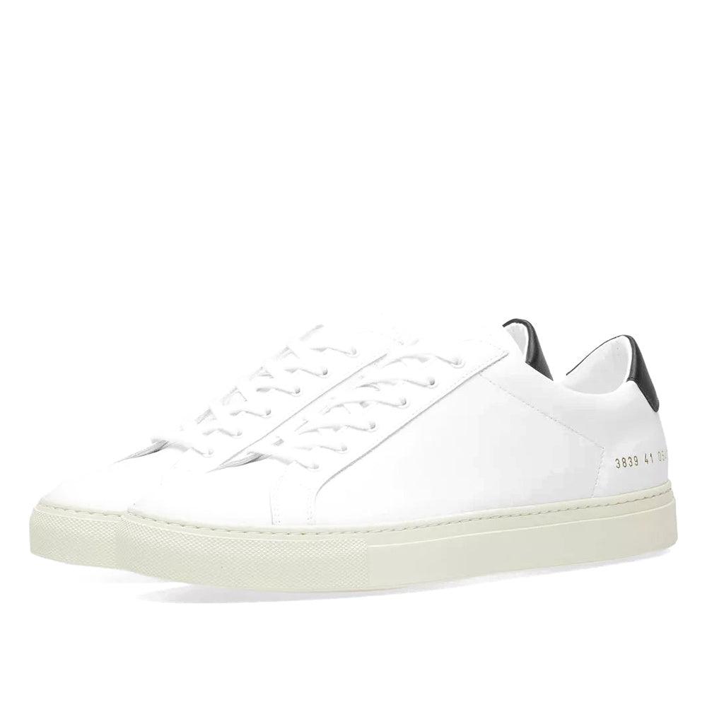 Woman by Common Projects Original Achilles Retro Low White & Black — image 2
