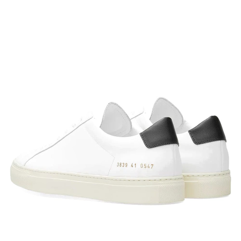 Woman by Common Projects Original Achilles Retro Low White & Black — image 3