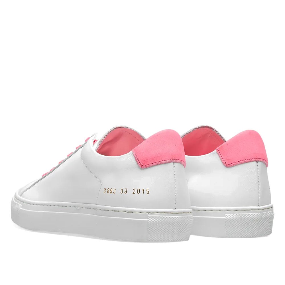 Woman by Common Projects Retro Low Fluro White & Pink — image 3