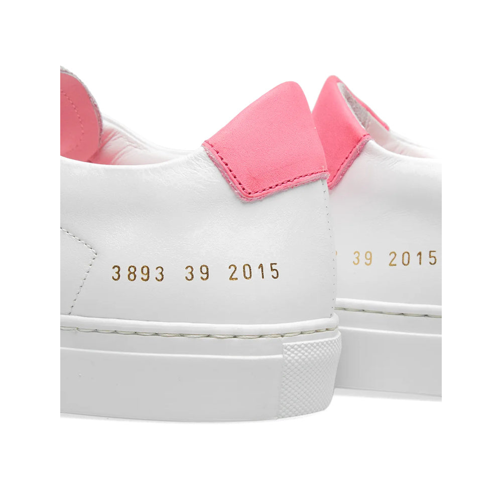 Woman by Common Projects Retro Low Fluro White & Pink — image 4